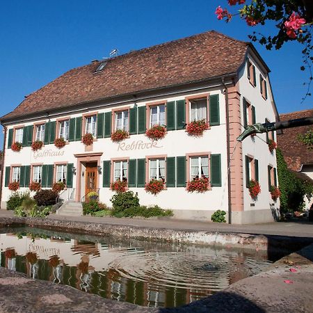 Gasthaus Rebstock Egringen Efringen-Kirchen Zewnętrze zdjęcie
